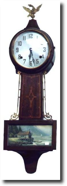 Sessions Banjo Clock — Antique Clocks Price Guide