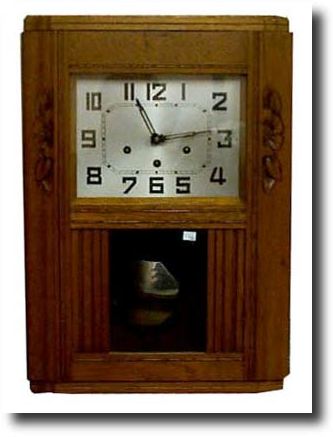 French Chime Wall Clock — Antique Clocks Price Guide