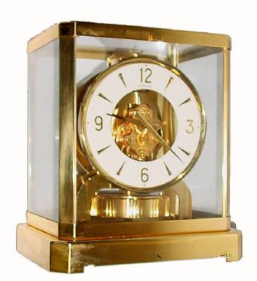 C.1968, Swiss, Atmos, Never wind, perpetual running clock, serial #275656. — Antique Clocks Price Guide