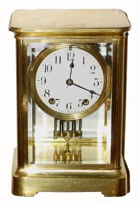 C.1917 Seth Thomas Clock Co., 8-day time/strike crystal regulator. — Antique Clocks Price Guide