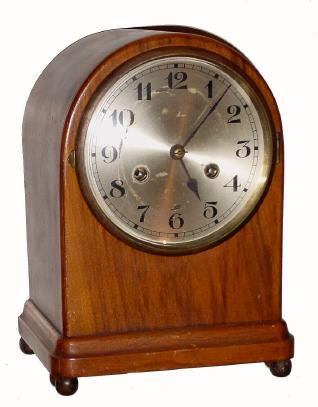 C.1910 German, 8-day time and gong strike mantel clock. — Antique Clocks Price Guide