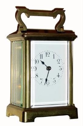 C.1910, French, H and H, 8-day carriage timepiece. — Antique Clocks Price Guide