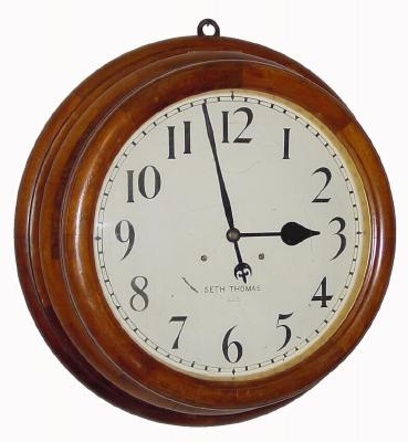 C.1909 Seth Thomas Clock Co., ÓGallery, 18 InchÒ, 15-day mahogany timepiece. — Antique Clocks Price Guide