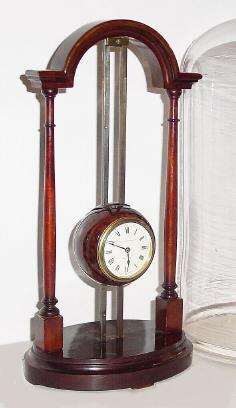 C.1890, French, gravity timepiece, lever movement, uncommon novelty. — Antique Clocks Price Guide