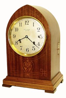 C.1905, Seth Thomas, Chime Clock #266, 8-bell Sonora. — Antique Clocks Price Guide