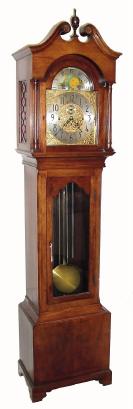 C.1951, Herschede, Model 245, 5-Tube quarter chime hall clock in a mahogany case, with original sales brochure. — Antique Clocks Price Guide