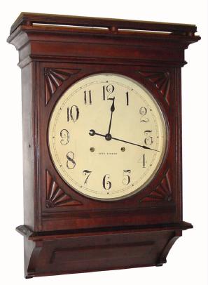 C.1890 Seth Thomas Clock Co., ÓLobby 14 InchÒ, 15-day wall timepiece. — Antique Clocks Price Guide