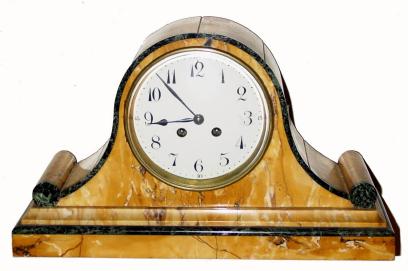 C.1920, French, P Bonnet and Pottier, Paris, a good Art Deco marble mantel clock. — Antique Clocks Price Guide