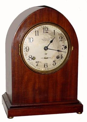 C.1911 Seth Thomas Clock Co., ÓChime Clock No. 14Ò, 8-day Westminster chime on 5 bells ÓSonora chimeÒ mantel clock. — Antique Clocks Price Guide