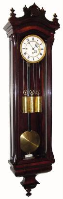 C.1860, Austrian, Transitional or Late Biedermeier 3-weight grand sonnerie wall clock. — Antique Clocks Price Guide