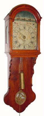 C.1840, Dutch Hooded Tail clock, as-is. — Antique Clocks Price Guide