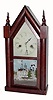 C.1870, Connecticut 30-hour Steeple (no label), time and strike, full size. 