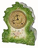 C.1905, Wm. L. Gilbert, ÓPorcelain No. 419Ò, 8-day time and strike mantel clock. 