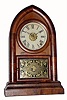 C.1878, E. N. Welch, ÓBEEHIVE or Round Gothic, Òin rosewood with good label superb tablet. 