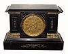 C.1902, Seth Thomas, Enameled Iron Shelf clock, ÓModel No. 616Ò, 8-day time and strike. 