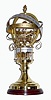 C.1985, Swiss, Orrery with Annular Dial clock. 