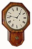 C.1901 William L. Gilbert Clock Co., ÓDrop OctagonÒ, 8-day time/strike rosewood wall clock. 