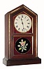 C.1880 New Haven Clock Co., ÒTuscanÓ, 8-day time/strike rosewood mantel clock. 