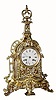Mixed lot: C.1880, French, Japy Bell strike movement, now in a NEW cast brass clock case from India. 
