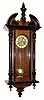 C.1900, German, Walnut ÒR-AÓ wall regulator, 8-day, spring driven, time and strike. 