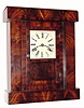 C.1845, Chauncey Jerome, Mini Empire shelf clock, time and strike /movement not original. 
