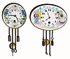 Lot of two, C.1930, German, 30-hour novelty timepieces. 