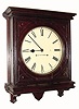 C.1909, Seth Thomas Clock Co., ÒOffice No. 5Ó, 8-day time/strike wall clock.