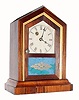 C.1880, Waterbury Cottage Clock, time only, 30 hour. 