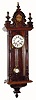 C.1890, French, R-A Spring regulator, in the German style, with distress. 