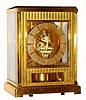 C.1957, Swiss, LeCoultre, ÒAtmosÓ, 15-jewel mantel Òatmospheric windÓ timepiece. 