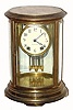 C.1909 Seth Thomas Clock Co., ÒOrchid No. 6Ó, 8-day time/strike ÒOVALÓ crystal regulator. 