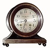 C.1939, Chelsea Clock Co., ÒShipÕs Bell, Base with ball feetÓ, 4.5Ò dial, engraved with Shreve Crump and Low, Boston. 