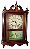 C.1928, Seth Thomas Clock Co., ÒKingsburyÓ, 8-day time and strike miniature Pillar and Scroll mantel clock. 