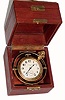 C.1940, Waltham Clock Co., Mass, ÓDECK WATCHÒ in 3-piece case with gimbals. 