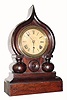 C.1870, E. Ingraham, ÒOriental Óshelf clock in rosewood, 8-day time and strike. 