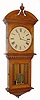 C.1895, Boston Area, Unknown Oak wall regulator, from the Park Square Barber Shop in 1969. 