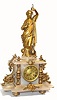 C.1890, French, Conical Pendulum Clock, ÒTransportationÓ, holding a ball style pendulum, which travels in a circular pattern. 