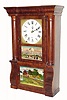 C.1852, E. O. Goodwin, Miniature Empire shelf clock, mahogany, 8-day. 
