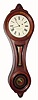 C.1875, E. Howard and Co., ÓRegulator No. 9Ò, figure 8 walnut cased timepiece, weight driven, 8-day. 