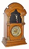 C.1905 New Haven Clock Co., rare automaton novelty clock, 8-day time and strike.