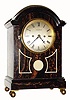 C.1890, English, 2-Fusee Bracket clock with round silvered dial, fully engraved and signed ÓJ. W. BensonÒ. 