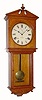 C.1909, Seth Thomas Clock Co., ÓUmbriaÒ, 15-day oak wall timepiece. 
