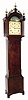 C.1890, English, Elliott, 1-Wt, 8-day tall clock in a mahogany case with Rocking Ship dial. 