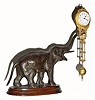 C.1905, German, Junghans, ÓELEPHANTÒ, 8-day, swinging arm timepiece. 
