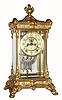 C.1914 Ansonia Clock Co., ÓElysianÒ, 8-day time/strike crystal regulator. 