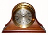 C.1976, Chelsea Clock Co., ÒBicentennialÓ, 8-day time and house strike brass mantel clock. 