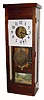 C.1925, McClintock and Co, Minneapolis, Minn, bank time-lock and protection systems clock, now with a Symphonion 8Ò disc playing music box and 6 discs.