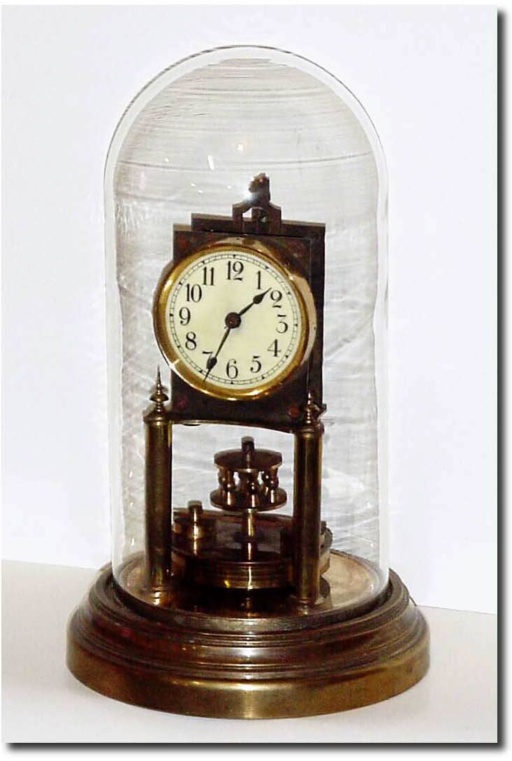 C.1912, German, Gustav Becker, 400-Day, Disc pendulum clock, serial number 2126408, in good restorable condition. — Antique Clocks Price Guide