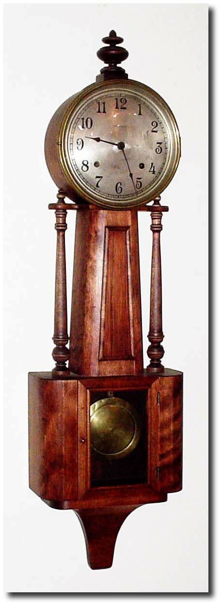 C.1925, E. Ingraham and Co., "NILE' Banjo clock, with restorations. — Antique Clocks Price Guide