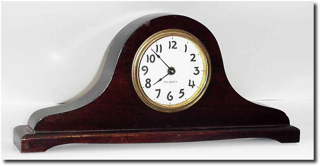C.1922, Wm.L. Gilbert"Model 4335' tambour clock from their "Dandy" assortment. — Antique Clocks Price Guide
